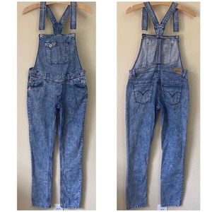 Levi’s Girls Denim blue Jean Overalls 16